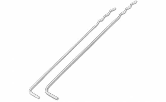 Гибкая связь Bever Well-L для установки в кладочные швы, оцинкованная сталь, 4*340 мм