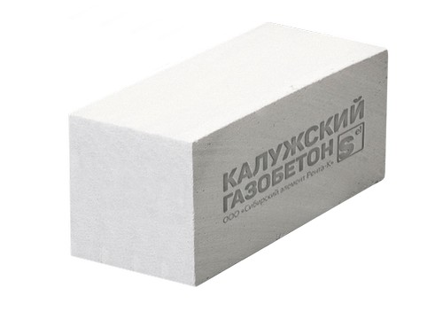 Газобетонные блоки Калужский D400 В2,5 625*250*200