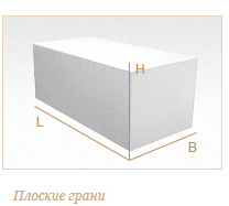 Газобетонный блок ГРАС D350, 600x200x350 мм