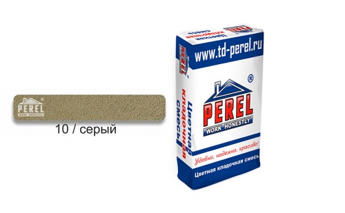 Цветной кладочный раствор PEREL NL 5110 серый зимний, 50 кг