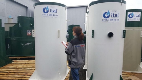 Аэрационная установка для очистки сточных вод Итал Био (Ital Bio)  Био 5 Миди